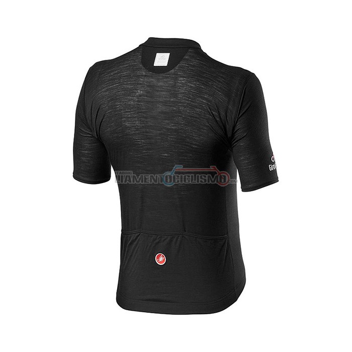 Abbigliamento Ciclismo Giro d'Italia Manica Corta 2022 Nero